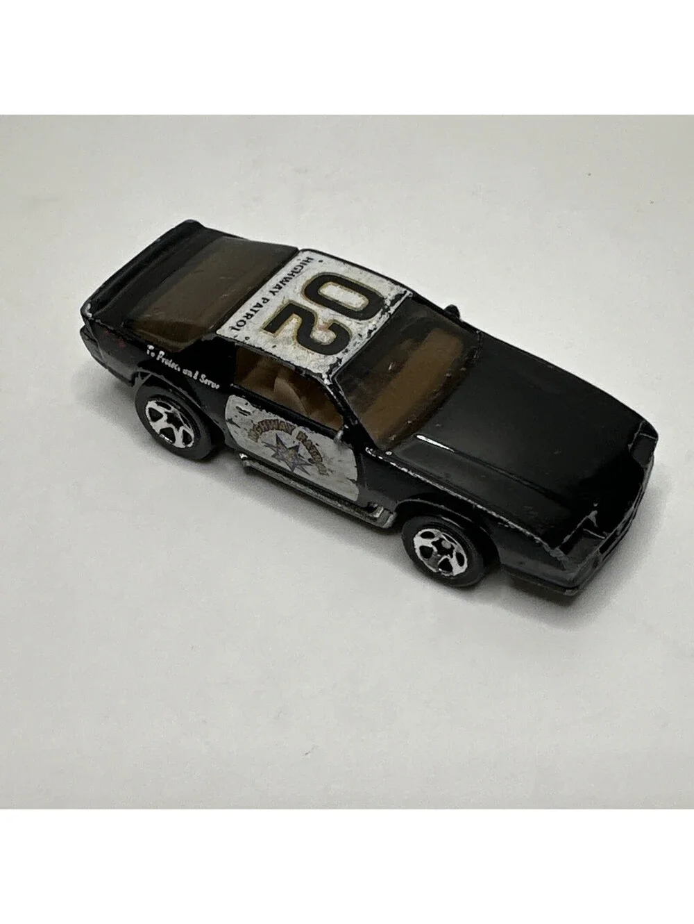 Hot Wheels Police Squad 5 Pack 80s CAMARO Z28 HIGHWAY PATROL Black 5SP Version